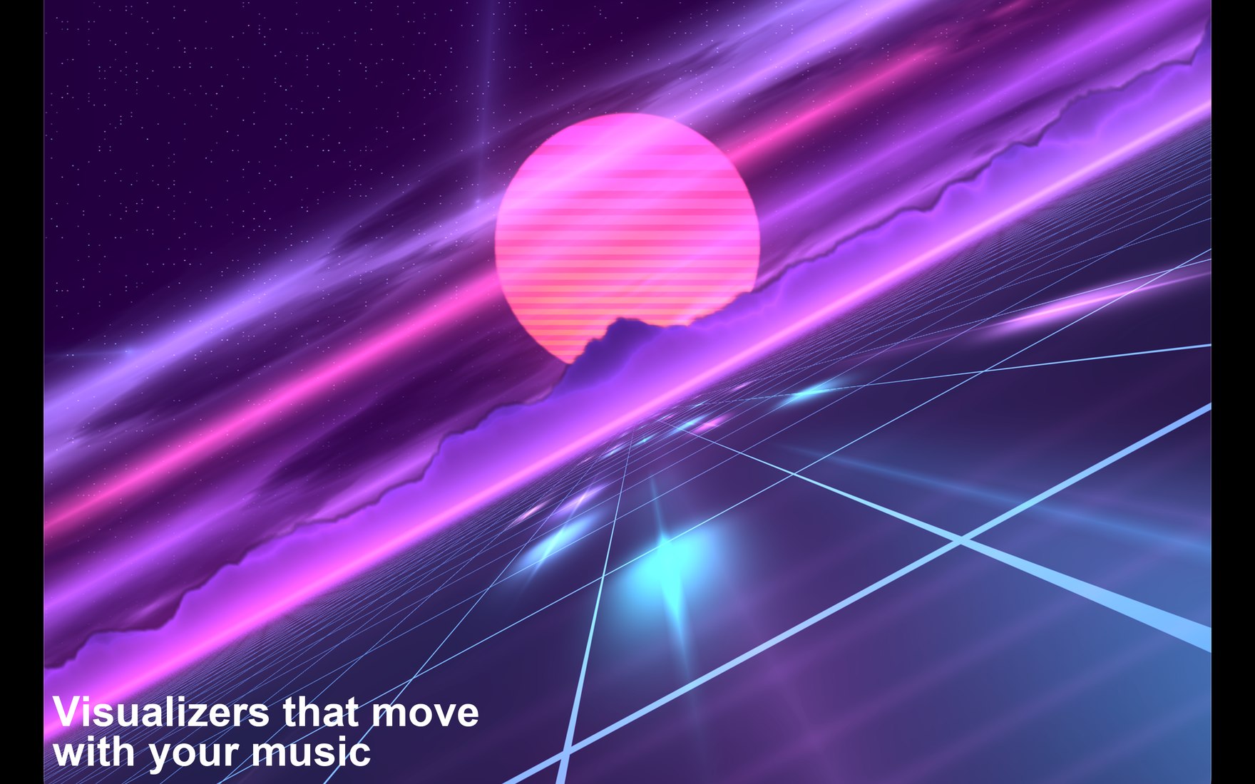 Synthwave visualizer